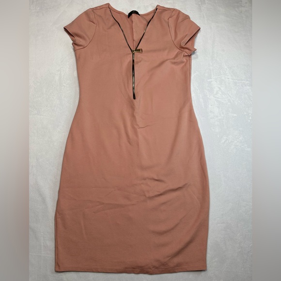 Minette Dresses & Skirts - Minette Cap Sleeve Midi Dress in Rose Womens Size S